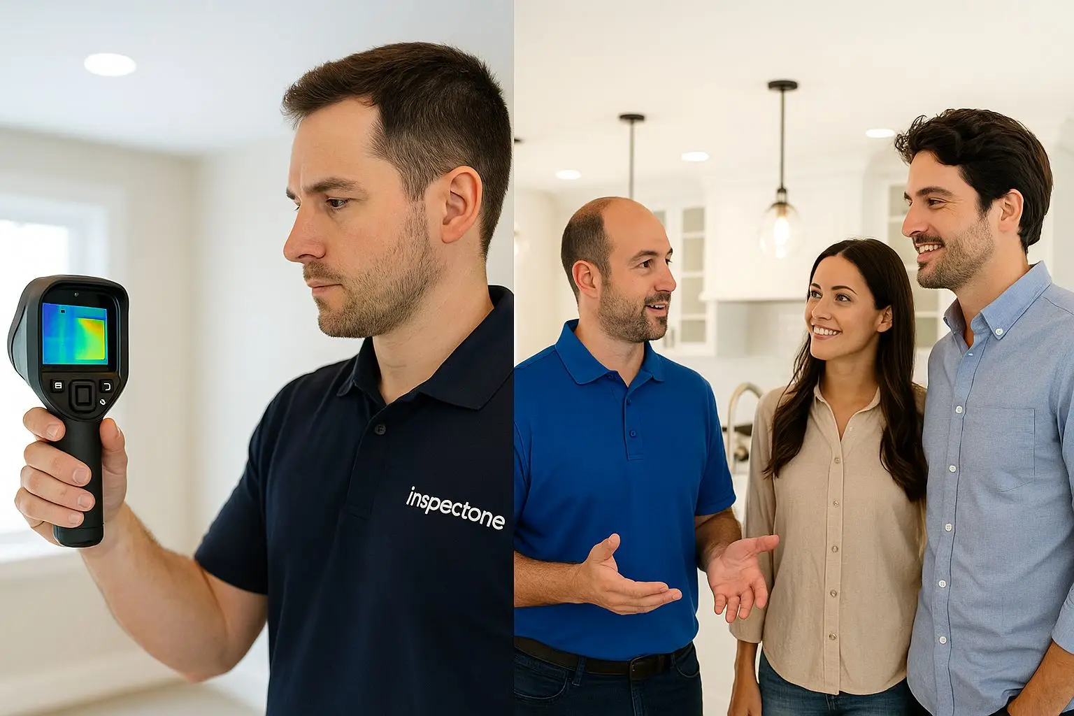 Identificação de Humidade com Câmara Térmica